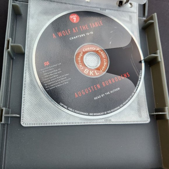 A Wolf at the Table A Memoir of My Father Augusten X. Burroughs Audiobook - Picture 8 of 11